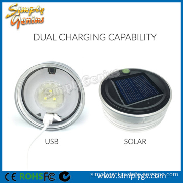 emergency collapsible solar torch with Ce Rohs 3 LED
